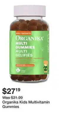Well Organika Kids Multivitamin Gummies offer