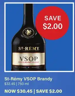 LCBO St-Rémy VSOP Brandy offer