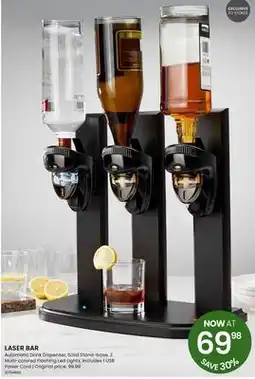 Stokes LASER BAR Automatic Drink Dispenser, Solid Stand-base offer