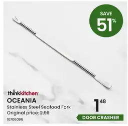 Stokes OCEANIA Stainless Steel Seafood Fork offer