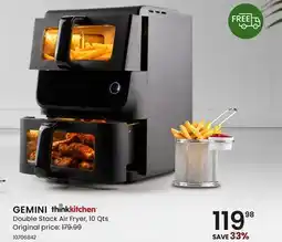 Stokes GEMINI Double Stack Air Fryer offer