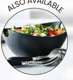 Stokes LAURA Porcelain Salad Bowl with Matte Finish and Stainless Steel Servers offer