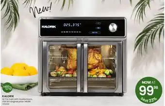 Stokes Air Fry Oven with Double Doors offer