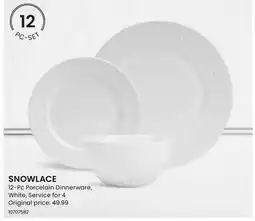Stokes SNOWLACE offer