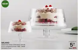 Stokes MILANO Stemmed Glass Trifle Bowl offer