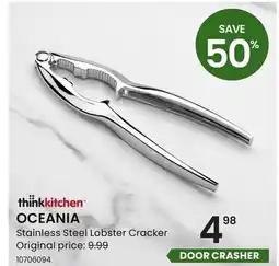Stokes OCEANIA Stainless Steel Lobster Cracker offer