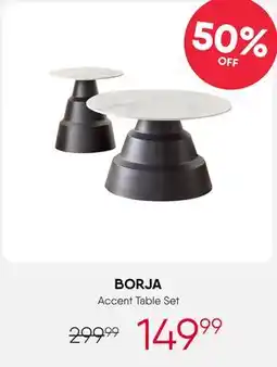 Meubles RD BORJA Accent Table Set offer