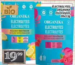Supermarché PA ÉLECTROLYTES ORGANIKA | Electrolytes offer