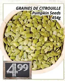 Supermarché PA GRAINES DE CITROUILLE | Pumpkin Seeds offer