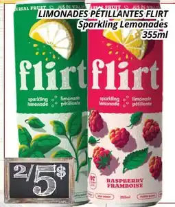 Supermarché PA LIMONADES PÉTILLANTES FLIRT | Sparkling Lemonades offer