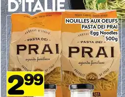 Supermarché PA PASTA DEI PRAI NOUILLES AUX OEufs offer