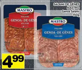 Supermarché PA SALAMI DE GÈNES MASTRO | Genoa Salami offer