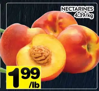 Supermarché PA NECTARINES offer