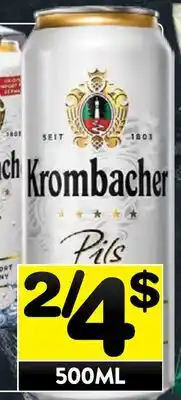 Supermarché PA BIÈRE Krombacher | Beer offer