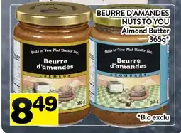 Supermarché PA BEURRE D'AMANDES NUTS TO YOU | Almond Butter offer
