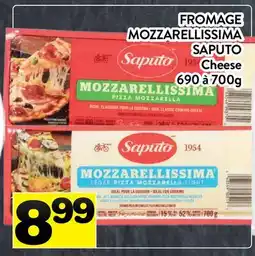 Supermarché PA FROMAGE MOZZARELLISSIMA SAPUTO | Cheese offer
