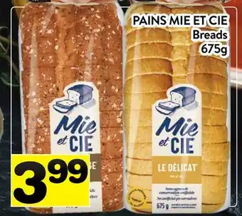 Supermarché PA PAINS MIE ET CIE | Breads offer