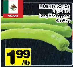 Supermarché PA PIMENTS LONGS ET FORTS | Long Hot Peppers offer
