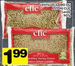 Supermarché PA LENTILLES (LAIRD OU ESTON) CLIC | Lentils offer