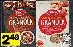 Supermarché PA CÉRÉALES GRANOLA EMCO | Cereals offer