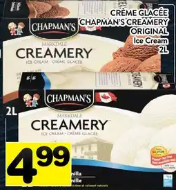 Supermarché PA CRÈME GLACÉE CHAPMAN'S CREAMERY ORIGINAL | Ice Cream offer