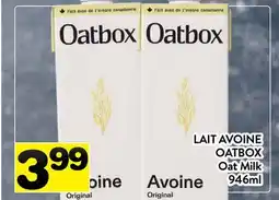Supermarché PA LAIT AVOINE OATBOX | Oat Milk offer
