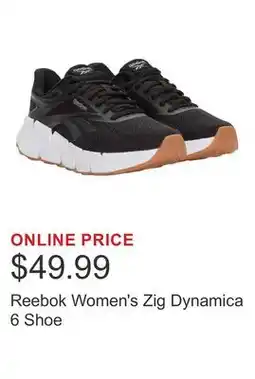 Costco Reebok Women's Zig Dynamica 6 Shoe offer