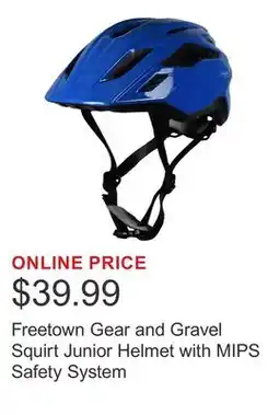 Costco Freetown Gear and Gravel Squirt Junior Helmet with MIPS Safety System offer