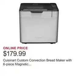 Costco Cuisinart Custom Convection Bread Maker with 6-piece Magnetic Measuring Spoon Set offer