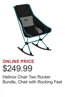 Costco Helinox Chair Two Rocker Bundle, Chair with Rocking Feet offer