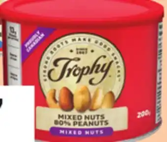 Giant Tiger Trophy peanuts or mixed nuts offer