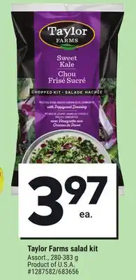 Giant Tiger Taylor Farms salad kit offer
