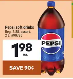 Giant Tiger Pepsi soft drinks offer