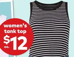 Giant Tiger Ribbed bra tank top offer