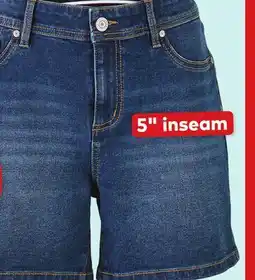 Giant Tiger women's denim shorts offer