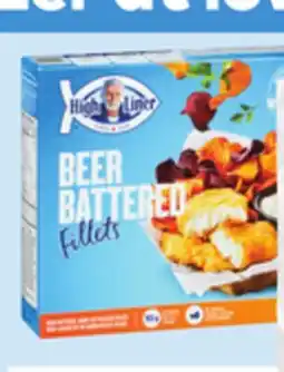 Giant Tiger High Liner frozen battered fish fillets offer
