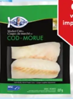 Giant Tiger High Liner Market Cuts frozen cod loins offer