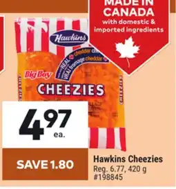 Giant Tiger Hawkins Cheezies offer