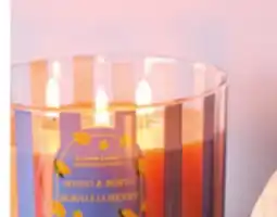 Giant Tiger Assorted 12 oz scented cocktail candle mango & mojito offer