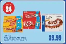 Wholesale Club NESTLÉ KING CHOCOLATE BARS offer