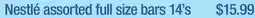 Wholesale Club ASSORTED FULL SIZE BARS 14'S offer