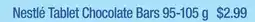 Wholesale Club NESTLÉ TABLET CHOCOLATE BARS offer
