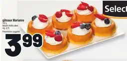 Metro GÂTEAUX MARIANNE | DESSERT SHELLS CAKES offer