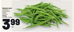 Metro HARICOTS VERTS | GREEN BEANS offer