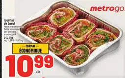 Metro ROSETTES DE BŒUF | BEEF PINWHEELS offer