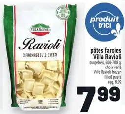 Metro PÂTES FARCIES VILLARAVIOLI | VILLARAVIOLI FROZEN FILLED PASTA offer