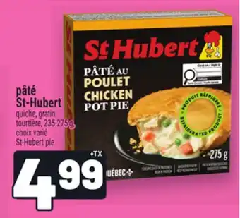 Metro PÂTÉ ST-HUBERT | ST-HUBERT PIE offer