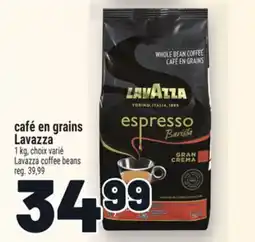 Metro CAFÉ EN GRAINS LAVAZZA | LAVAZZA COFFEE BEANS offer