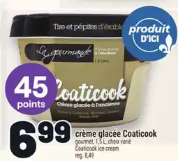 Metro CRÈME GLACE COATICOOK | COATICOOK ICE CREAM offer