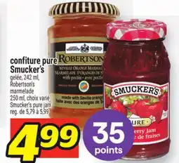 Metro CONFITURE PURE SMUCKER'S | SMUCKER'S PURE JAM offer